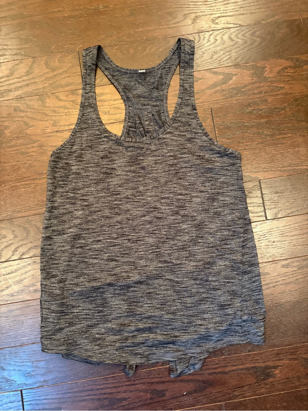 lululemon athletica Charcoal Heather Racerback Tank